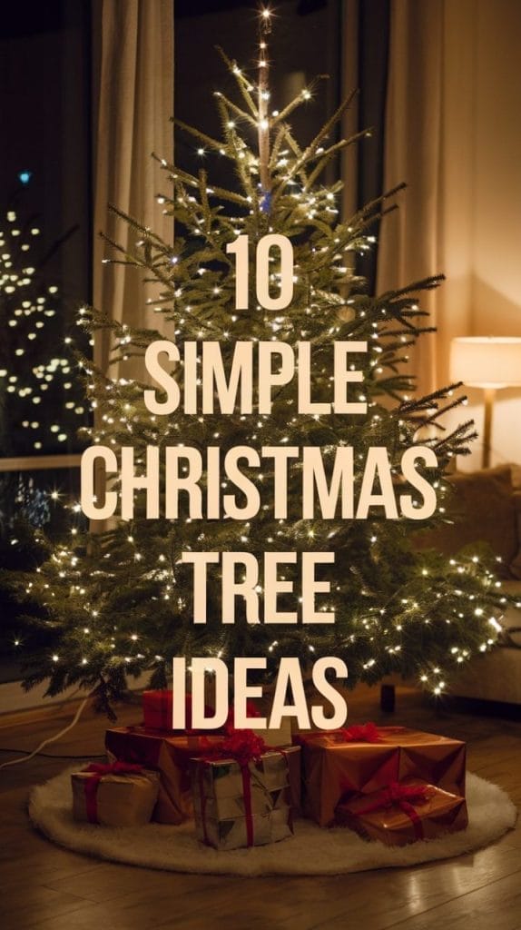 10 Minimalist DIY Christmas Trees That Look Stunning in Small Spaces