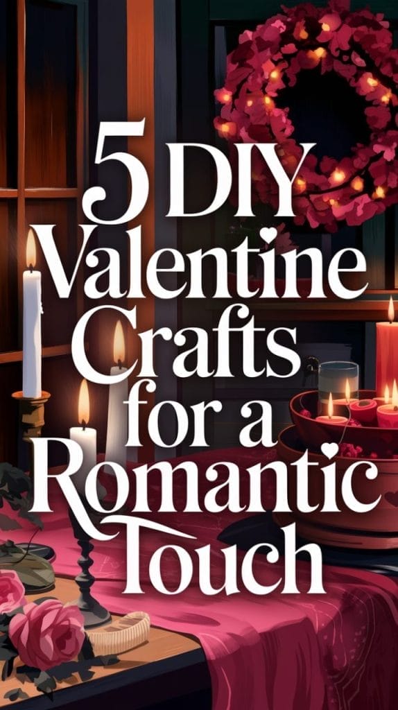5 Stunning DIY Valentine Crafts For Adults That Make Your Home Look Extra Romantic