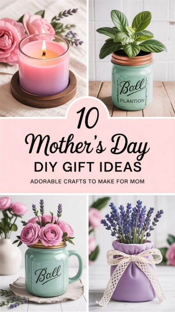 10 Mother’s Day DIY Gift Ideas That Double as Adorable Crafts