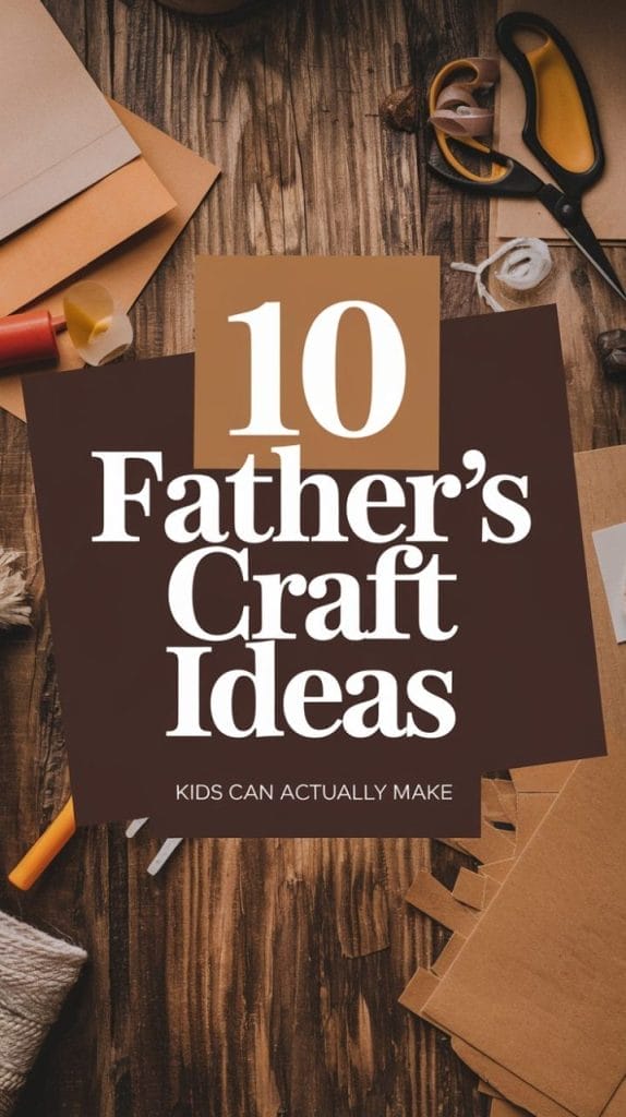 10 Father’s Day Craft Ideas Kids Can Actually Make