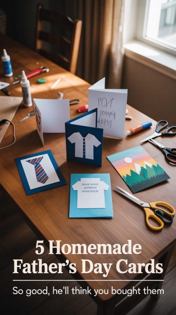 5 Homemade Father’s Day Cards So Good, He’ll Think You Bought Them