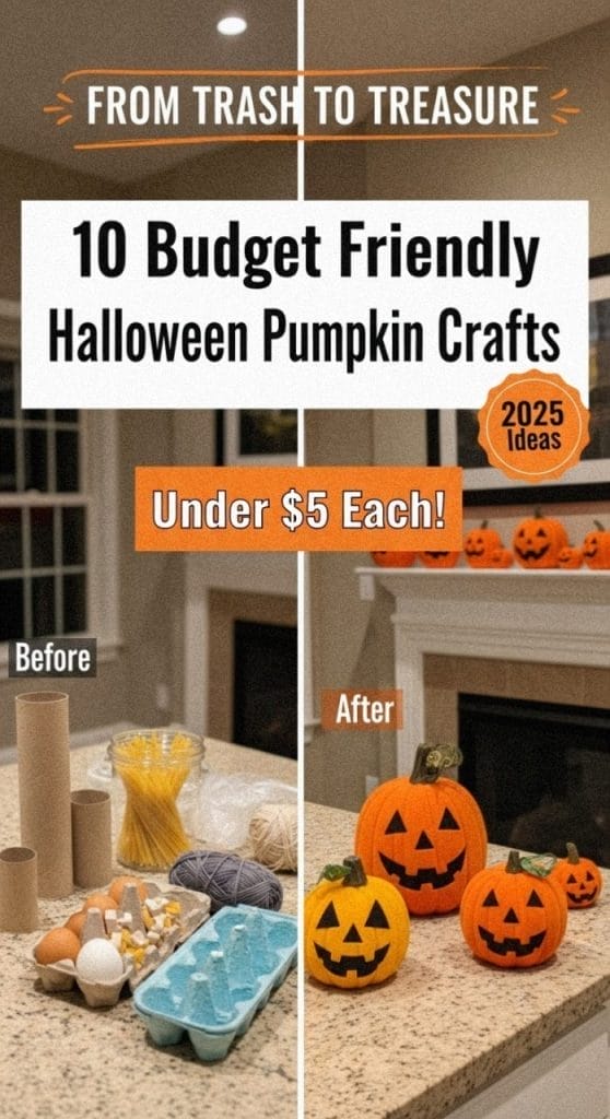 10 DIY Halloween Pumpkin Crafts Ideas Anyone Can Make