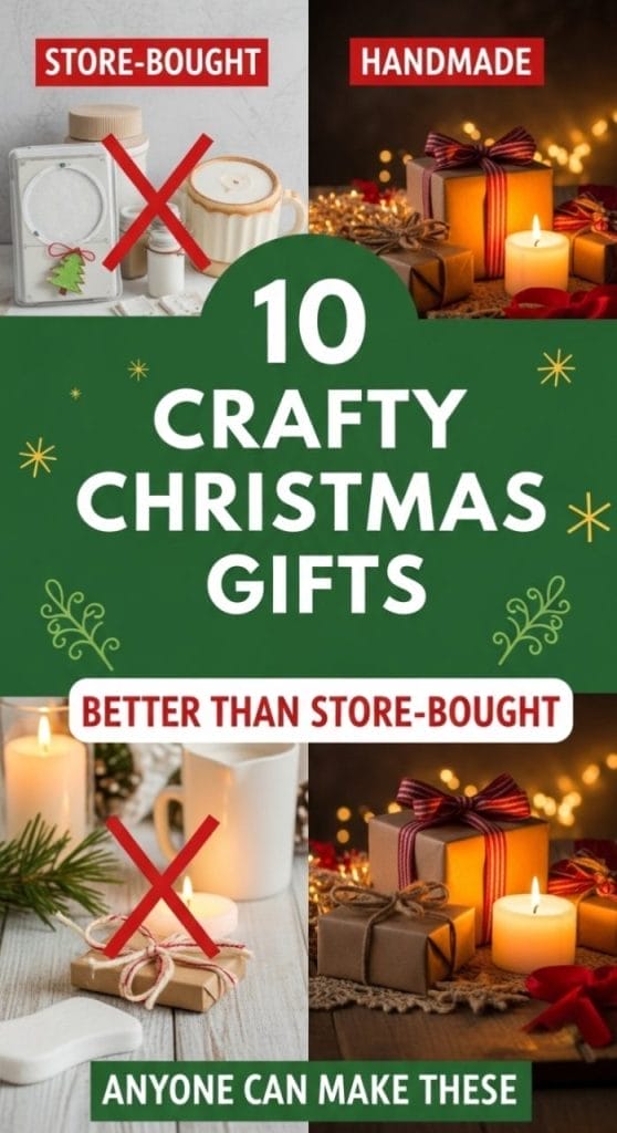10 Crafty Christmas Gift Ideas That Won’t Break Your Bank (Or Your Sanity)